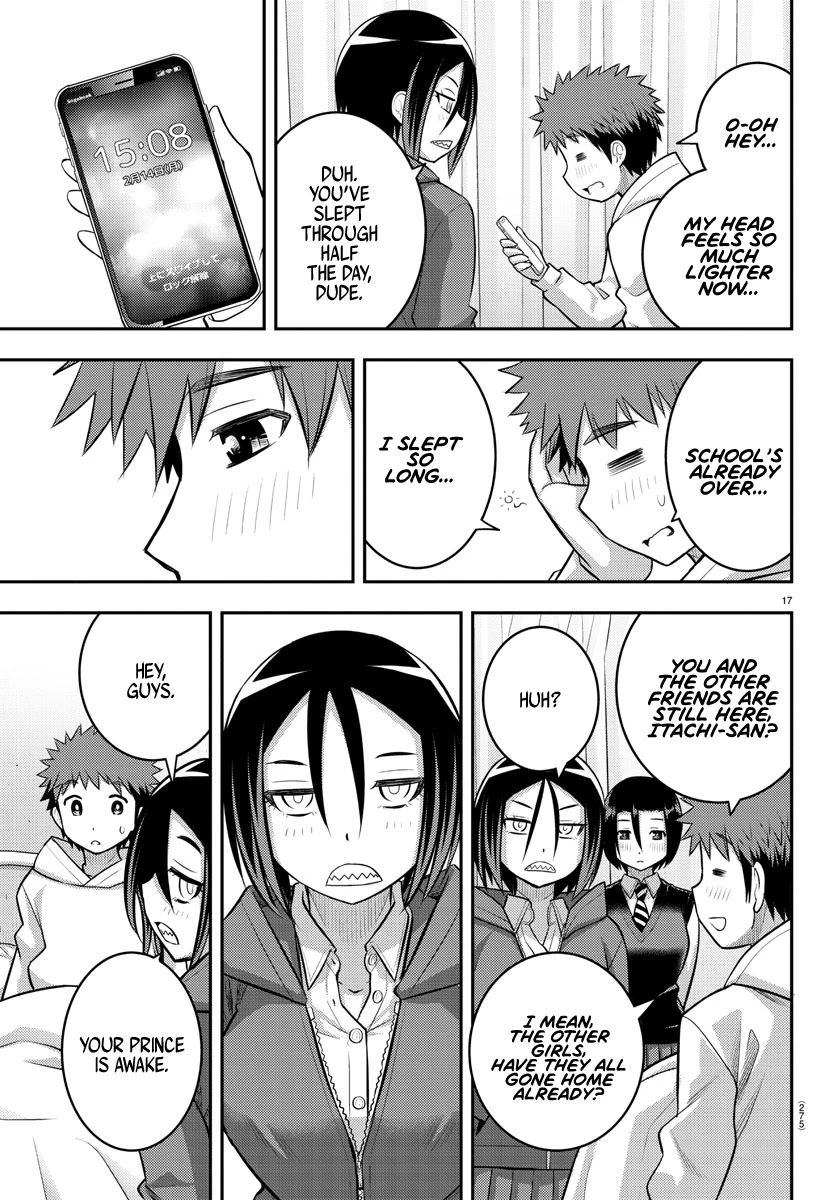 Yankee JK KuzuHana-chan Chapter 79 page 17 - Chapter 79: The Case of Ushigome-chan on Valentine's