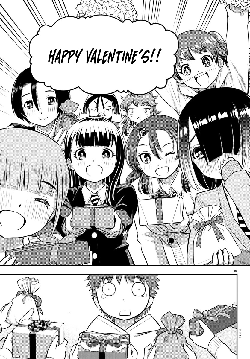 Yankee JK KuzuHana-chan Chapter 79 page 19 - Chapter 79: The Case of Ushigome-chan on Valentine's