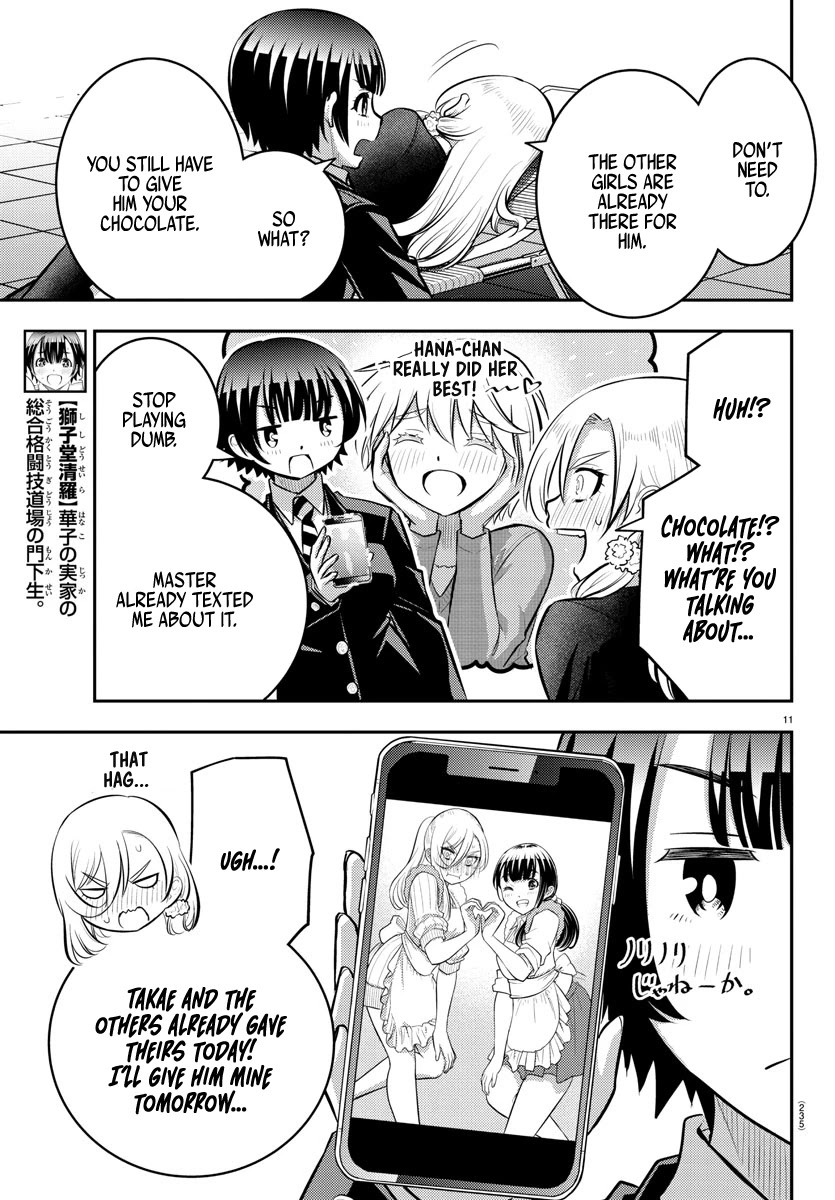 Yankee JK KuzuHana-chan Chapter 80 page 11 - Chapter 80: Excessively Needy