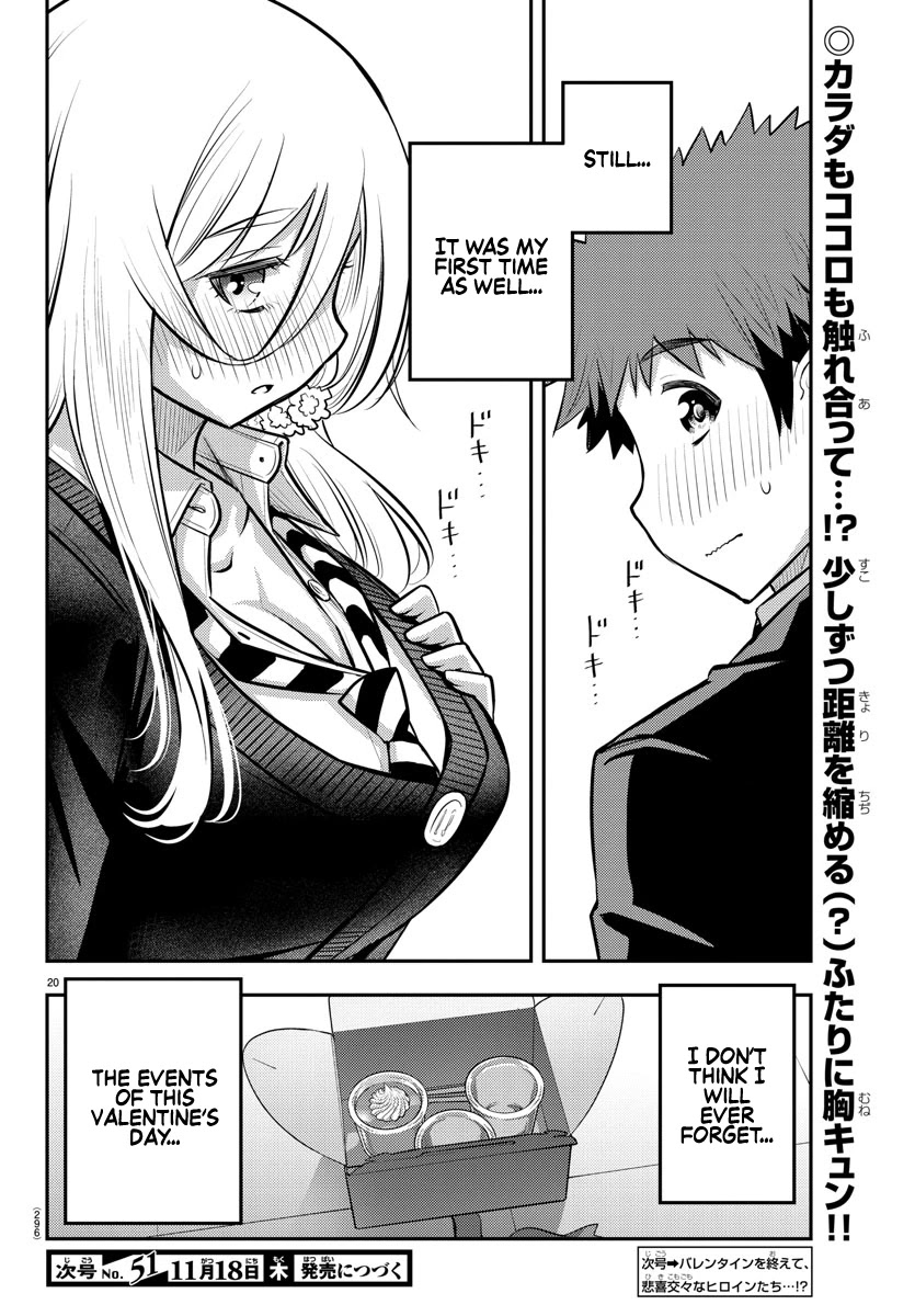 Yankee JK KuzuHana-chan Chapter 81 page 20 - Chapter 81: The Case of the Yankee JK on Valentine's Day