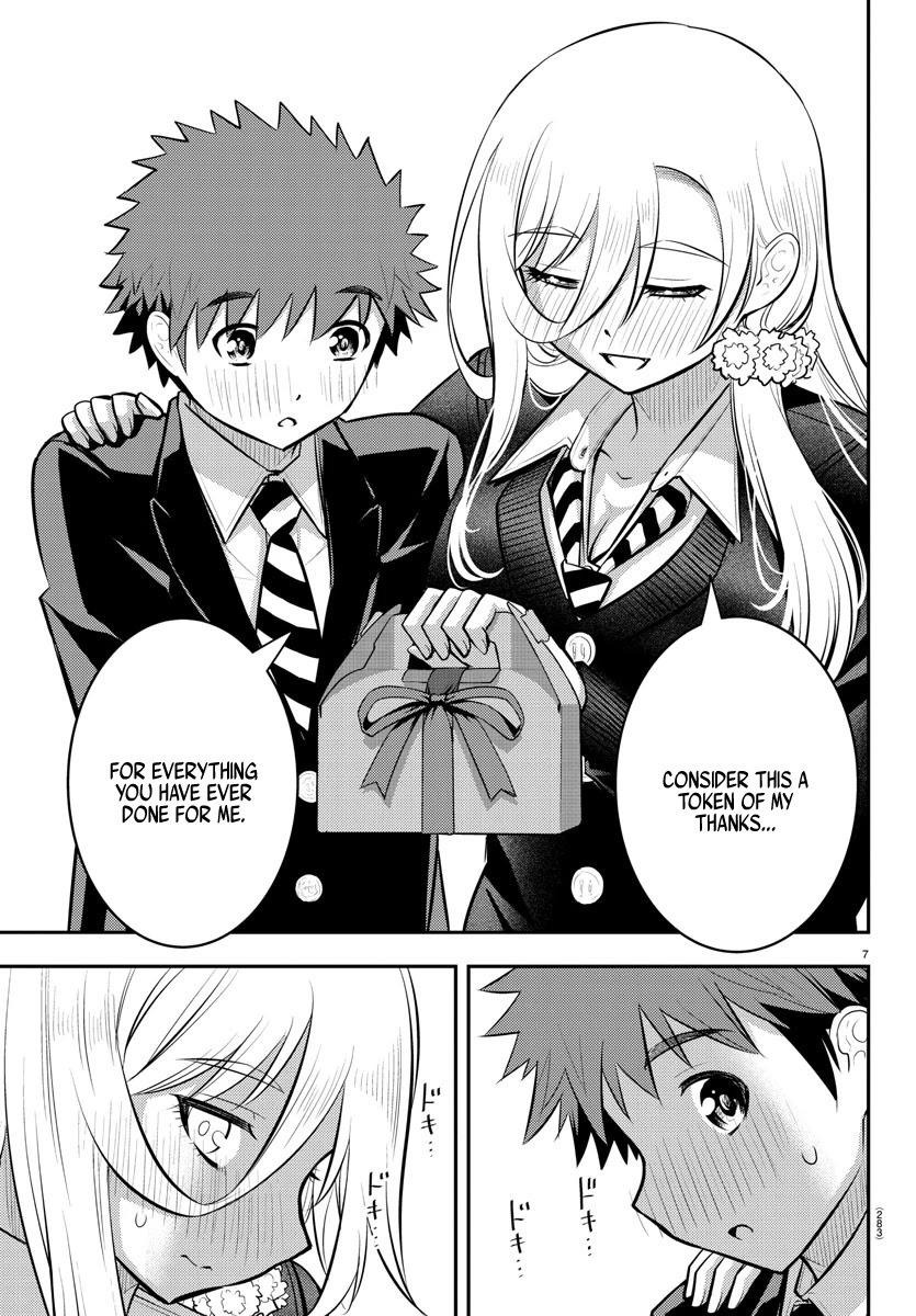 Yankee JK KuzuHana-chan Chapter 81 page 7 - Chapter 81: The Case of the Yankee JK on Valentine's Day