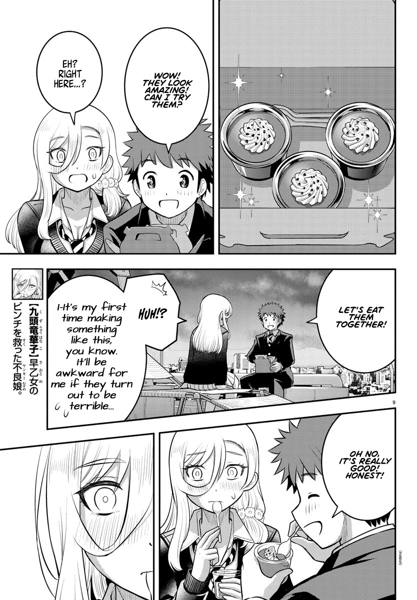 Yankee JK KuzuHana-chan Chapter 81 page 9 - Chapter 81: The Case of the Yankee JK on Valentine's Day