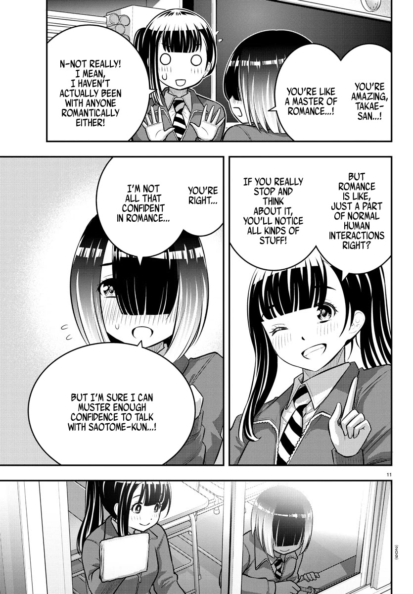 Yankee JK KuzuHana-chan Chapter 85 page 11 - Chapter 85: End of Semester Cleaning