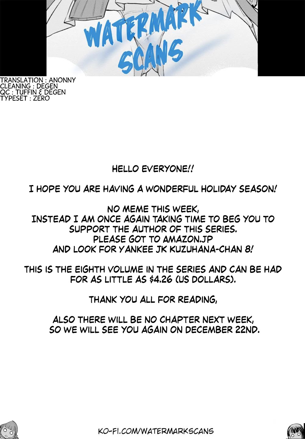 Yankee JK KuzuHana-chan Chapter 85 page 21 - Chapter 85: End of Semester Cleaning