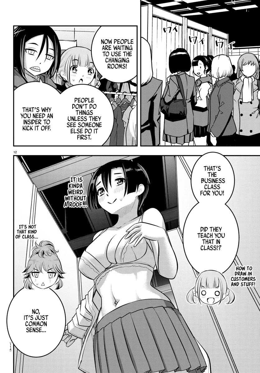 Yankee JK KuzuHana-chan Chapter 86 page 12 - Chapter 86: Springtime Charity Bazaar