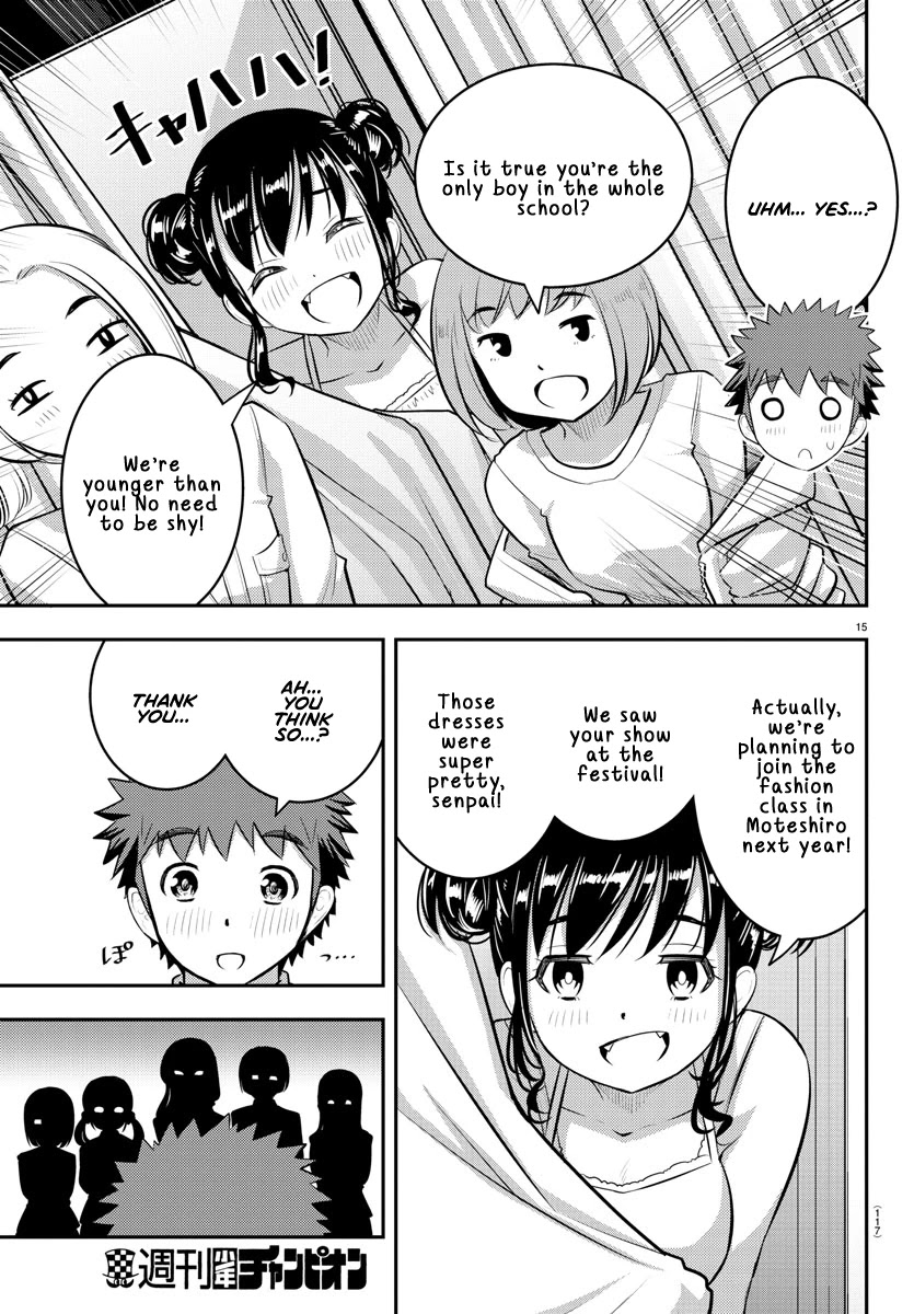 Yankee JK KuzuHana-chan Chapter 86 page 15 - Chapter 86: Springtime Charity Bazaar
