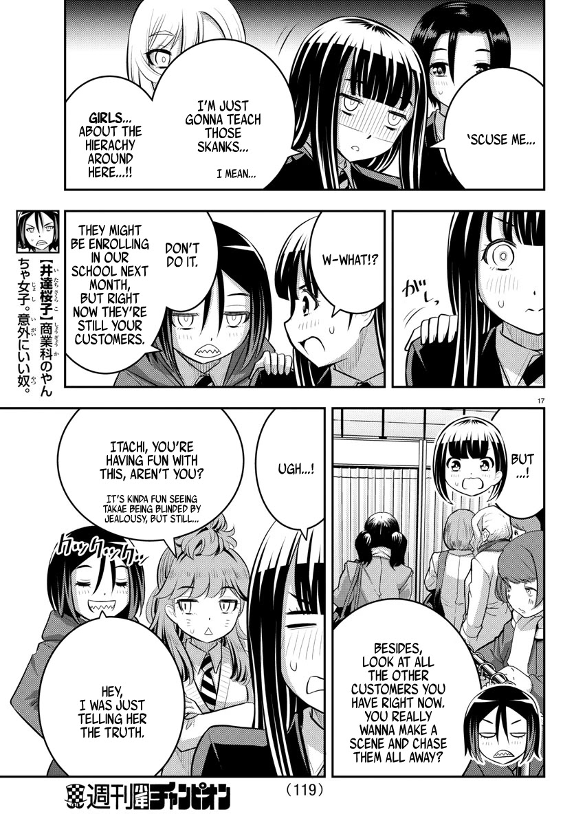 Yankee JK KuzuHana-chan Chapter 86 page 17 - Chapter 86: Springtime Charity Bazaar