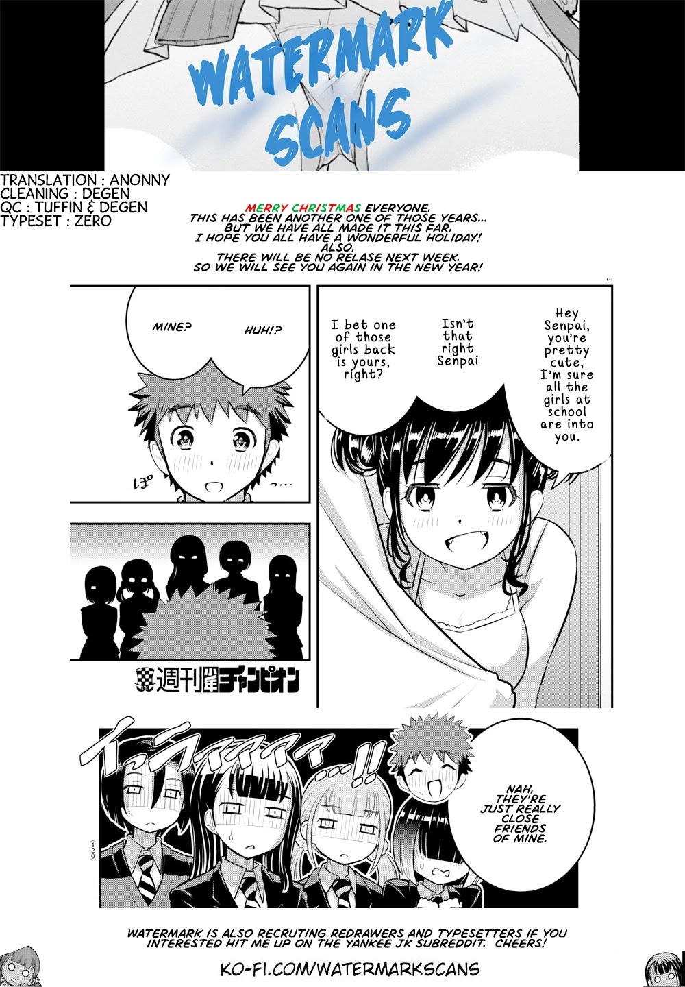 Yankee JK KuzuHana-chan Chapter 86 page 21 - Chapter 86: Springtime Charity Bazaar