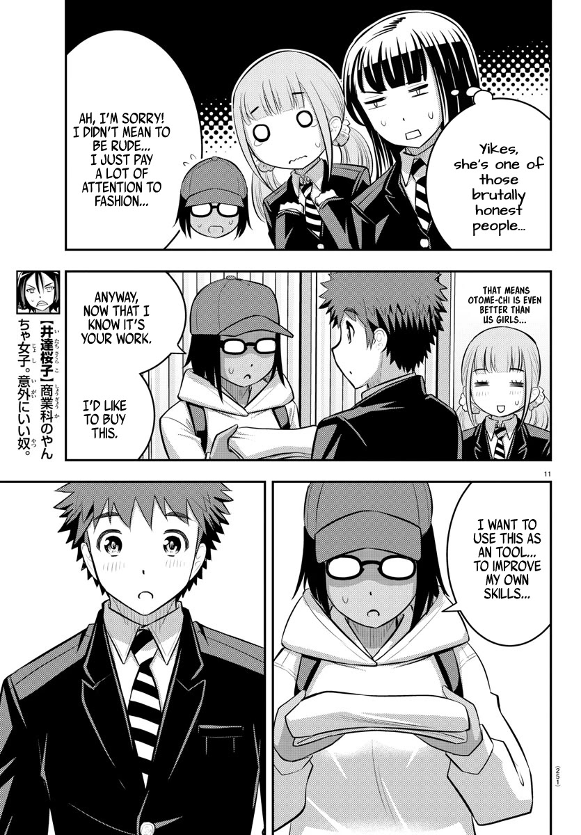 Yankee JK KuzuHana-chan Chapter 87 page 11 - Chapter 87: New Comer Spring
