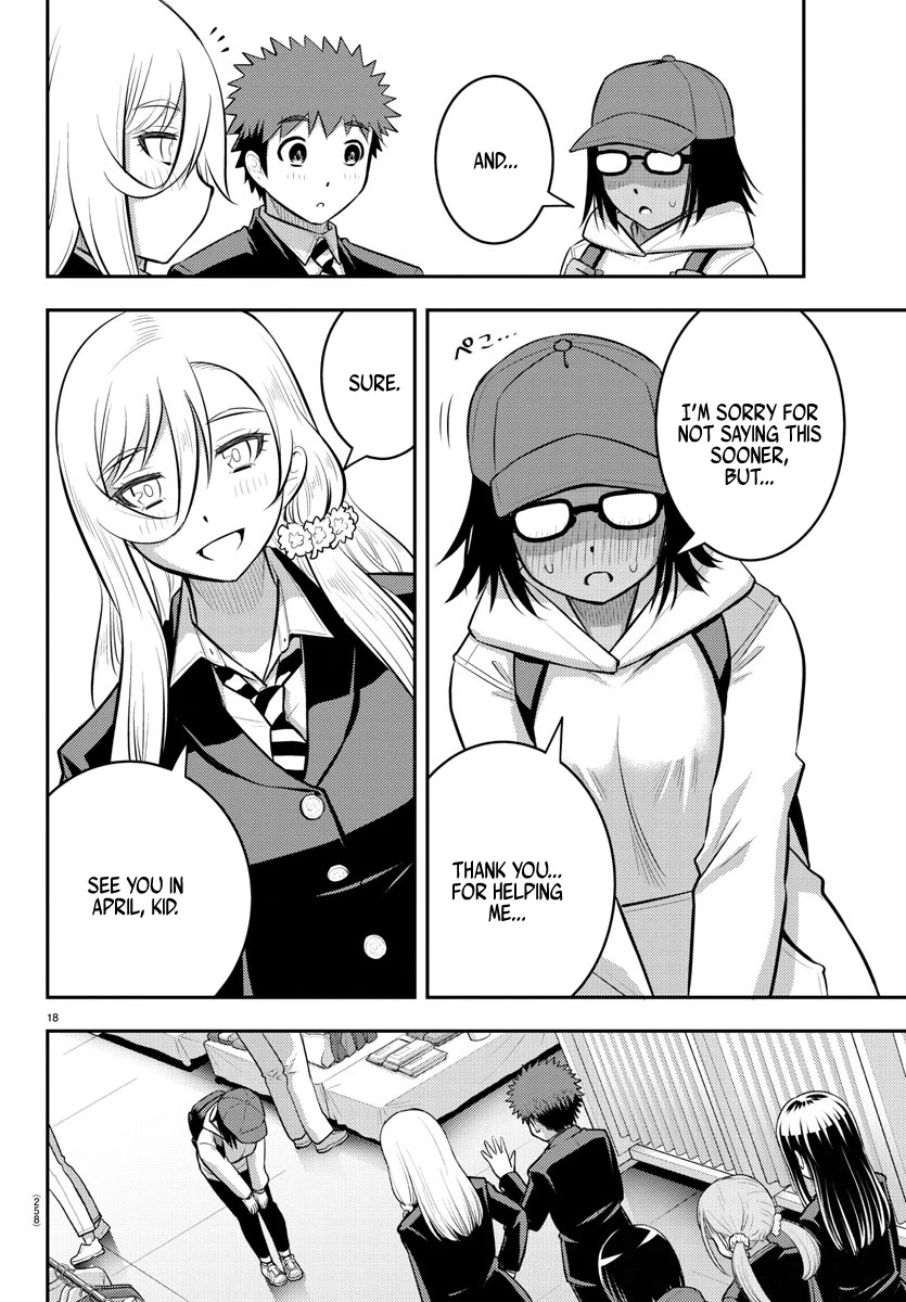 Yankee JK KuzuHana-chan Chapter 87 page 18 - Chapter 87: New Comer Spring