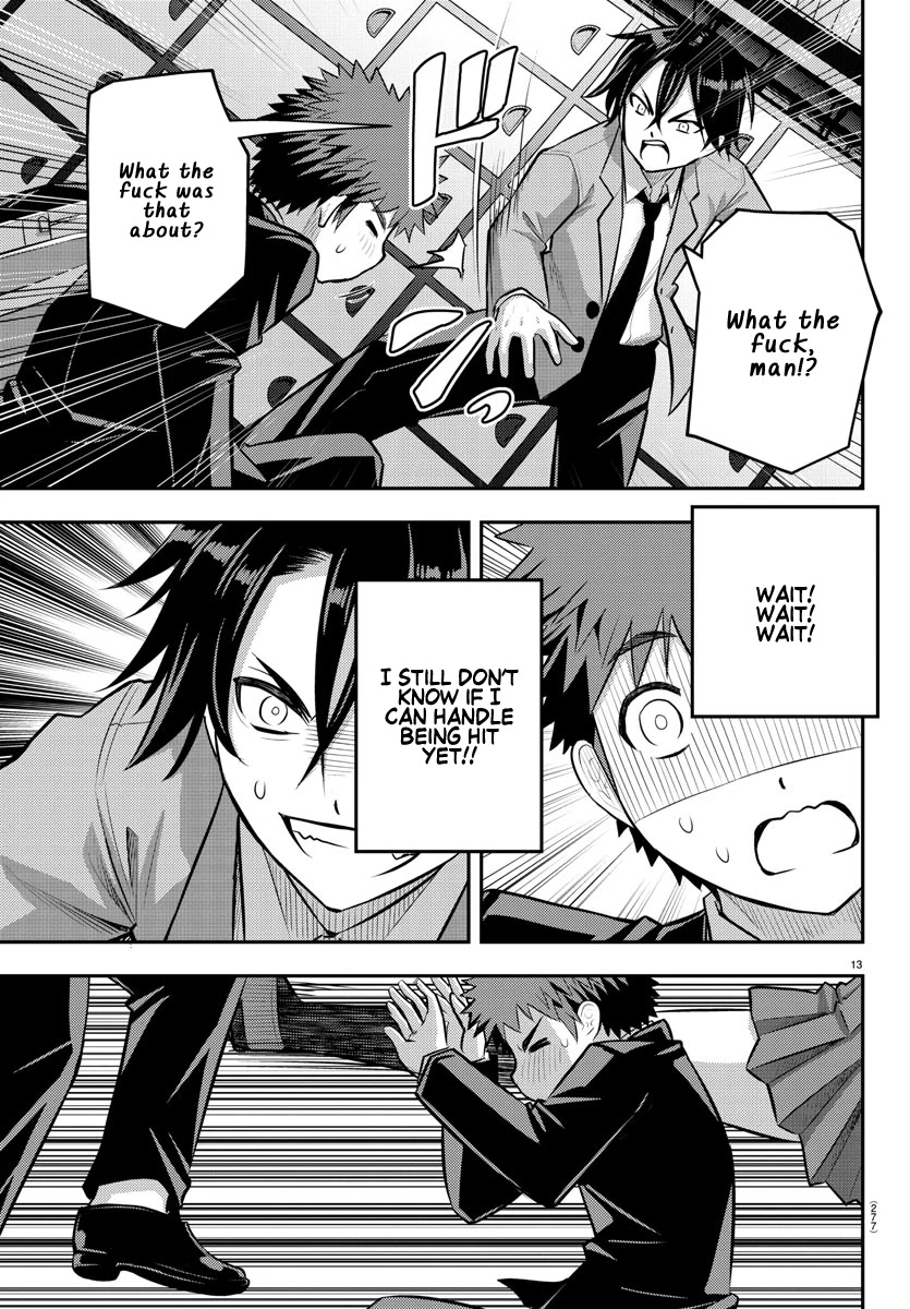 Yankee JK KuzuHana-chan Chapter 88 page 13 - Chapter 88: Second Year in Moteshiro High