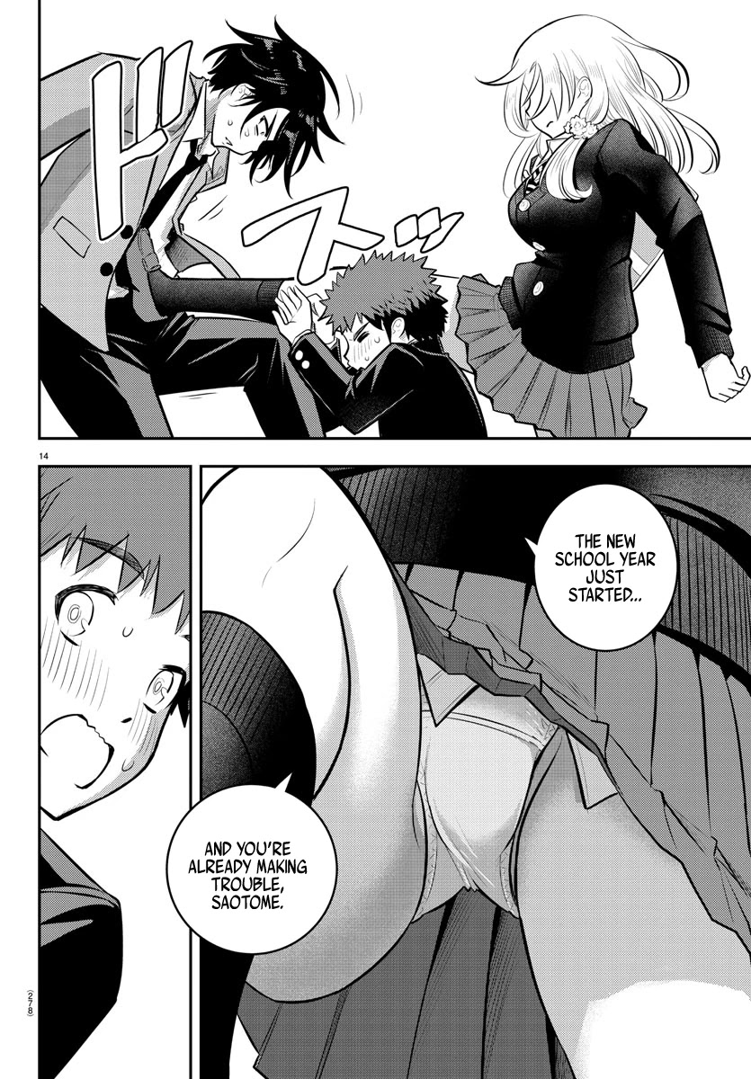 Yankee JK KuzuHana-chan Chapter 88 page 14 - Chapter 88: Second Year in Moteshiro High
