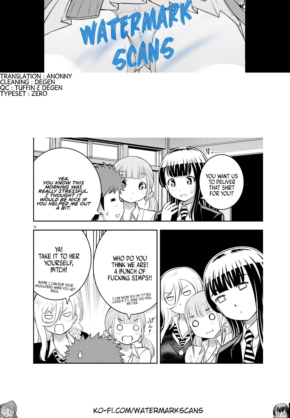 Yankee JK KuzuHana-chan Chapter 88 page 21 - Chapter 88: Second Year in Moteshiro High