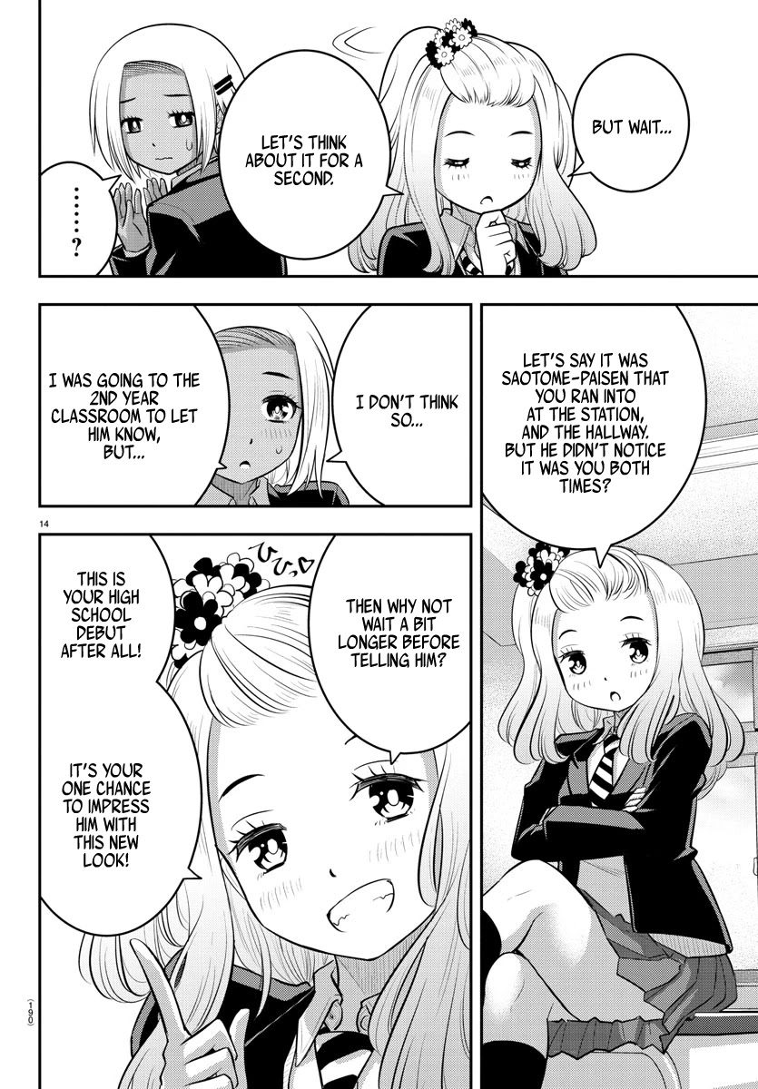 Yankee JK KuzuHana-chan Chapter 89 page 14 - Chapter 89: High School Debut