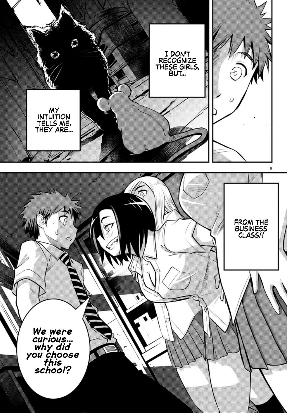Yankee JK KuzuHana-chan Chapter 9 page 10 - Chapter 9: VS. The Business Class