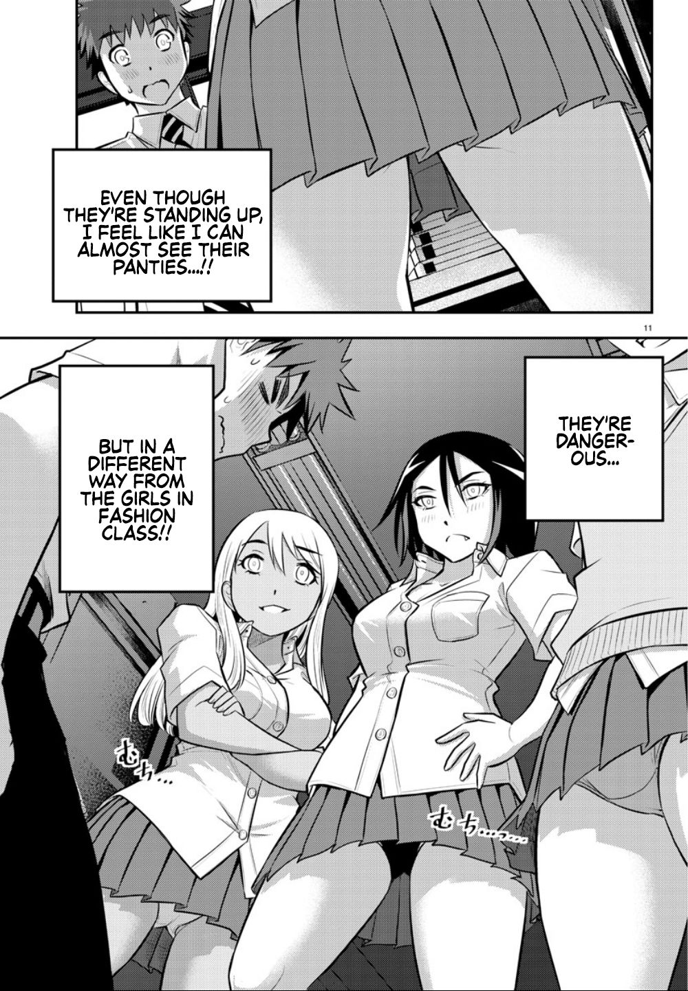 Yankee JK KuzuHana-chan Chapter 9 page 12 - Chapter 9: VS. The Business Class