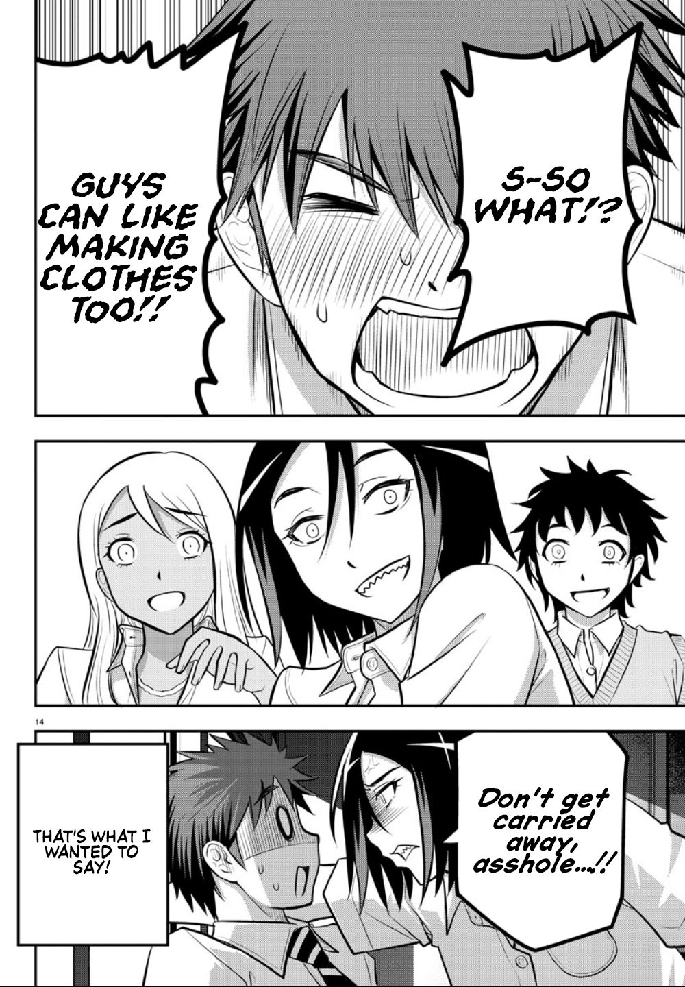 Yankee JK KuzuHana-chan Chapter 9 page 15 - Chapter 9: VS. The Business Class