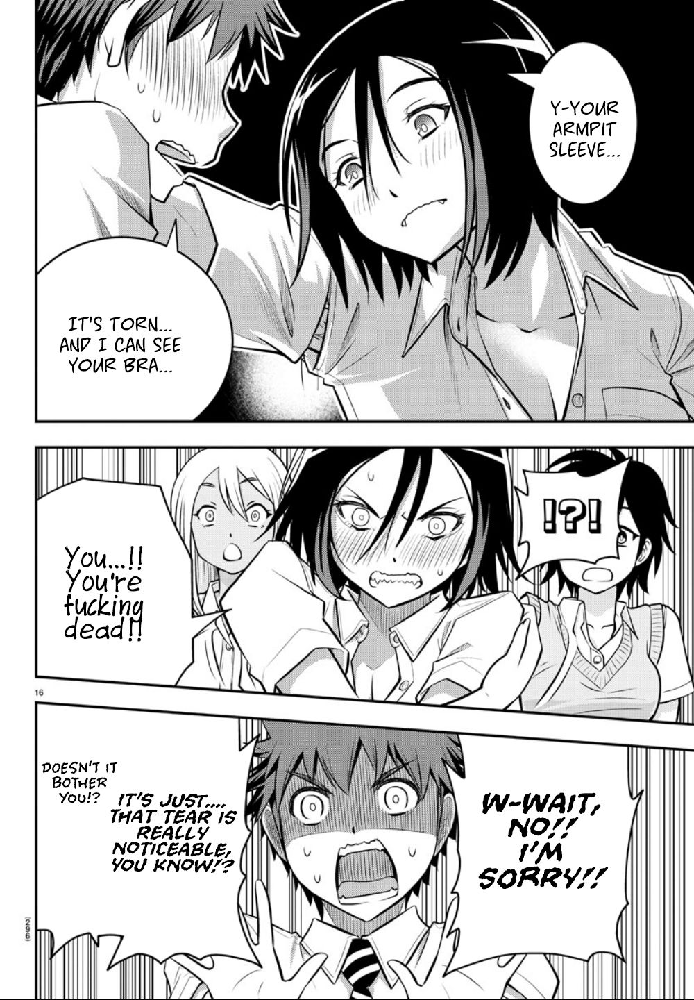 Yankee JK KuzuHana-chan Chapter 9 page 17 - Chapter 9: VS. The Business Class