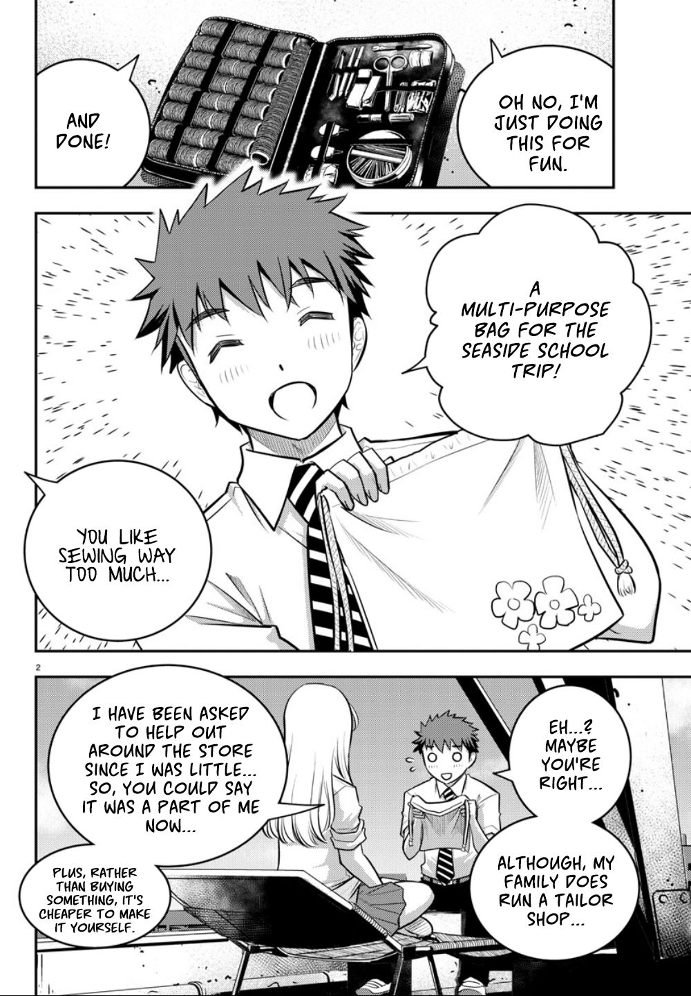 Yankee JK KuzuHana-chan Chapter 9 page 3 - Chapter 9: VS. The Business Class