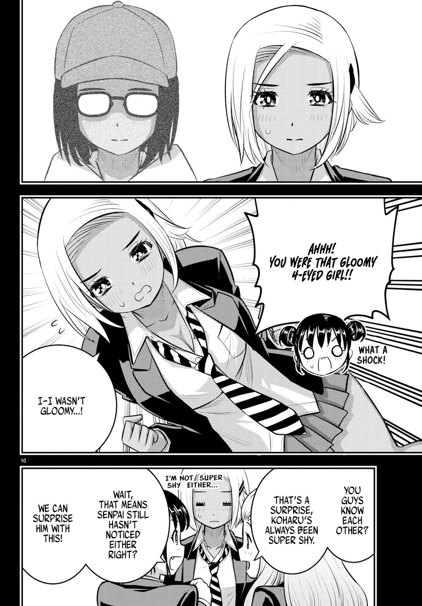 Yankee JK KuzuHana-chan Chapter 90 page 10 - Chapter 90: The Attack of the First Years