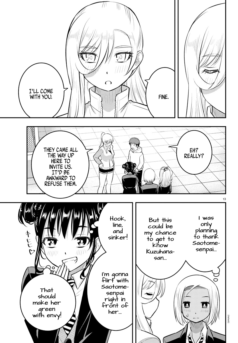Yankee JK KuzuHana-chan Chapter 90 page 13 - Chapter 90: The Attack of the First Years