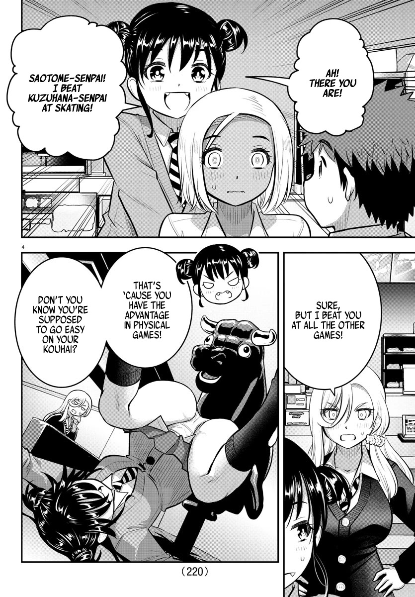 Yankee JK KuzuHana-chan Chapter 92 page 4 - Chapter 92: Pair Match!
