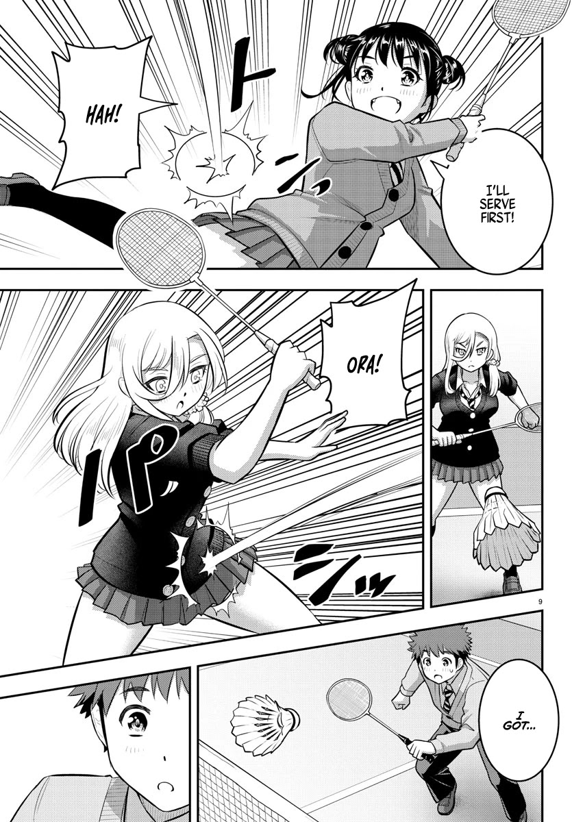 Yankee JK KuzuHana-chan Chapter 92 page 9 - Chapter 92: Pair Match!