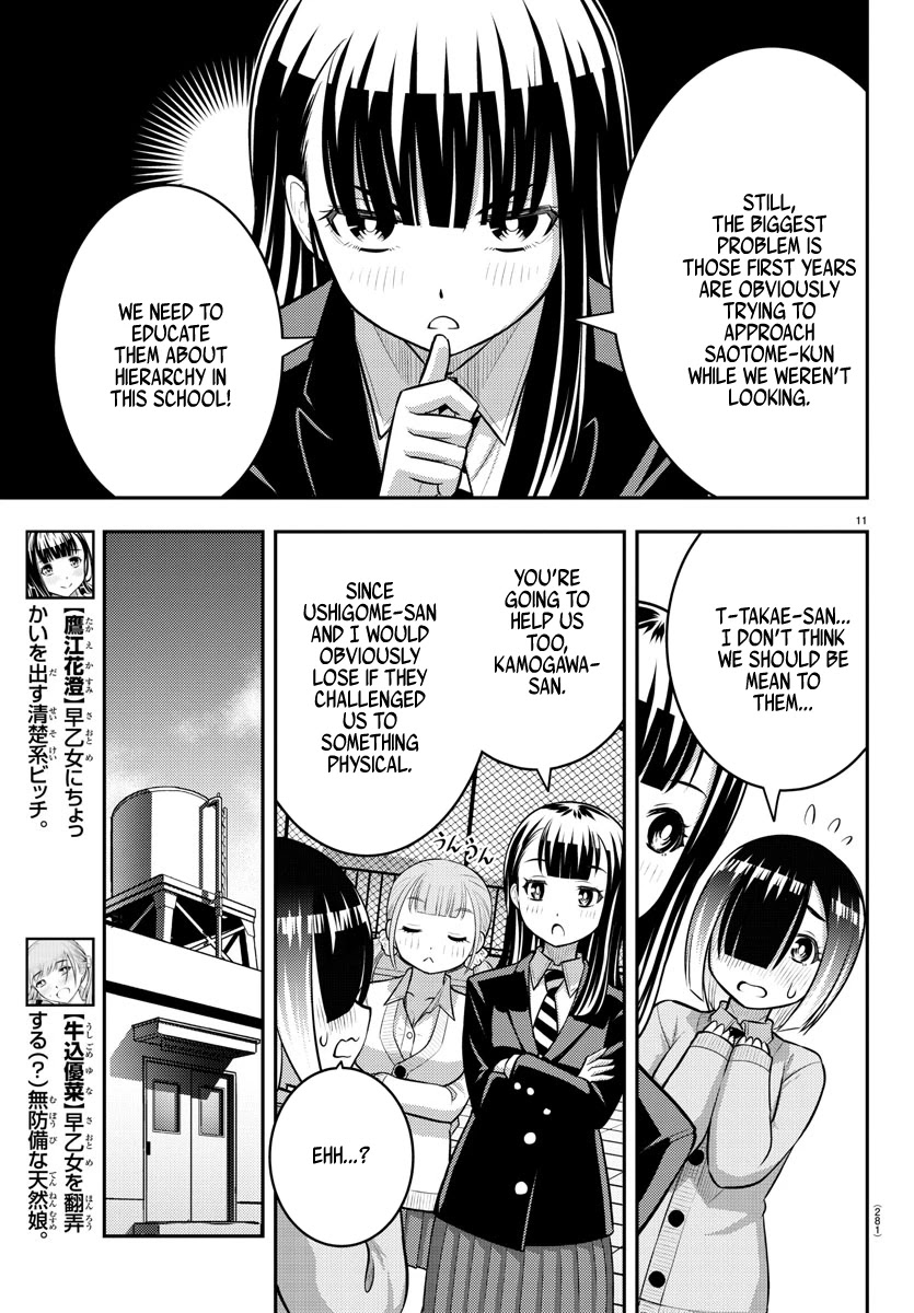 Yankee JK KuzuHana-chan Chapter 94 page 11 - Chapter 94: Class Orientation Showdown