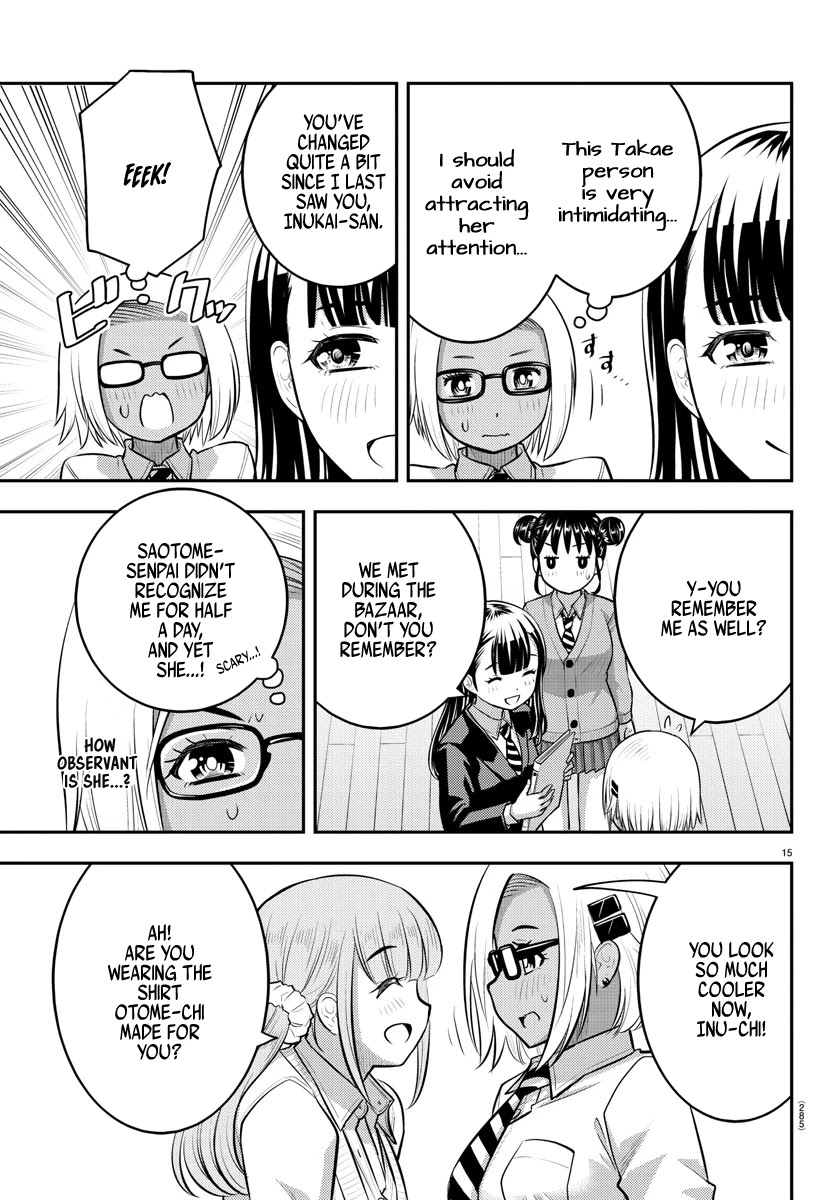 Yankee JK KuzuHana-chan Chapter 94 page 15 - Chapter 94: Class Orientation Showdown
