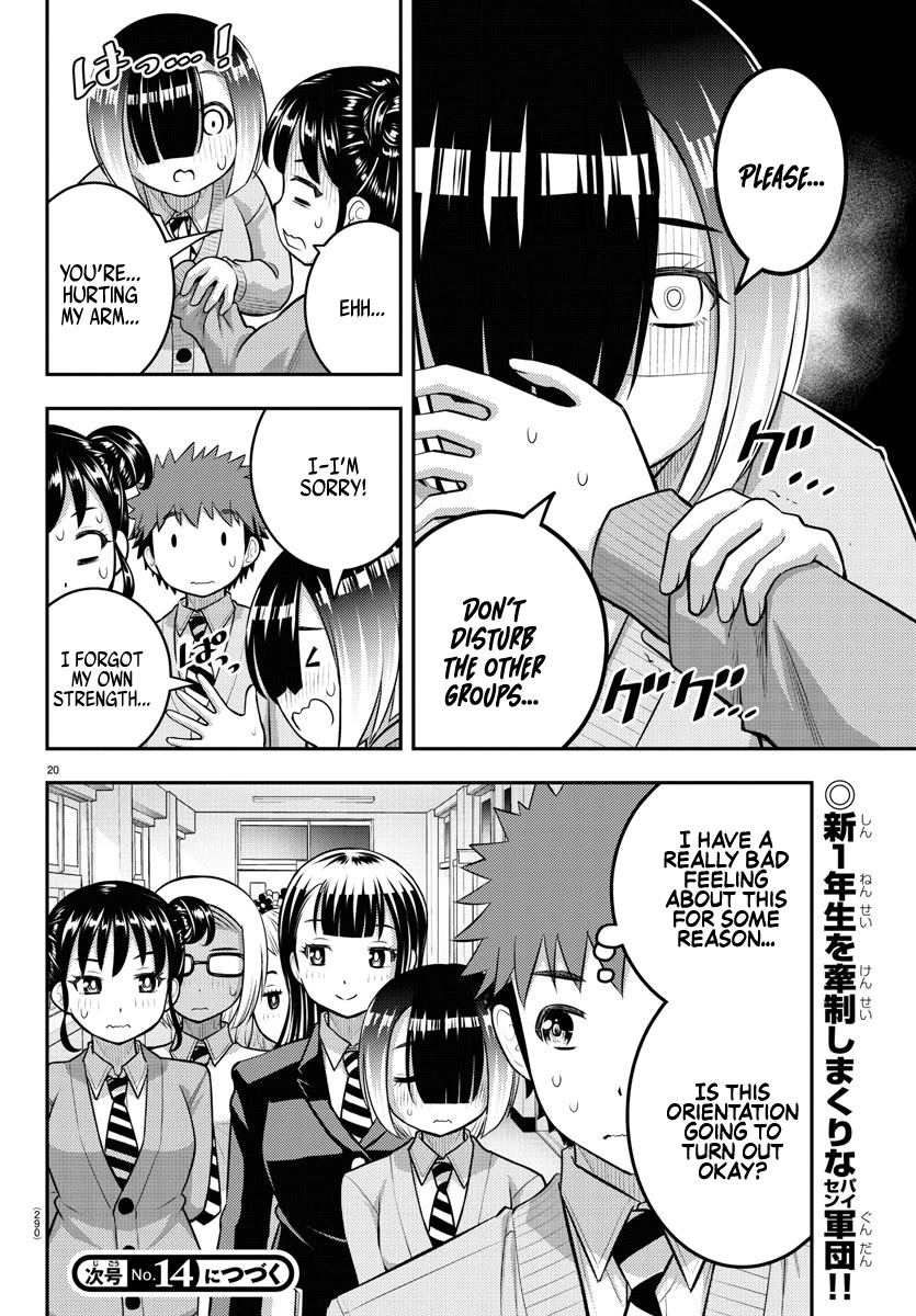 Yankee JK KuzuHana-chan Chapter 94 page 20 - Chapter 94: Class Orientation Showdown