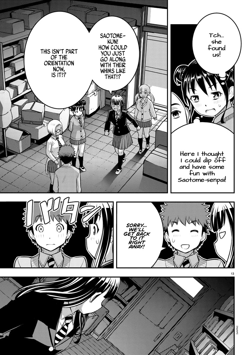 Yankee JK KuzuHana-chan Chapter 95 page 13 - Chapter 95: Guiding the new Students