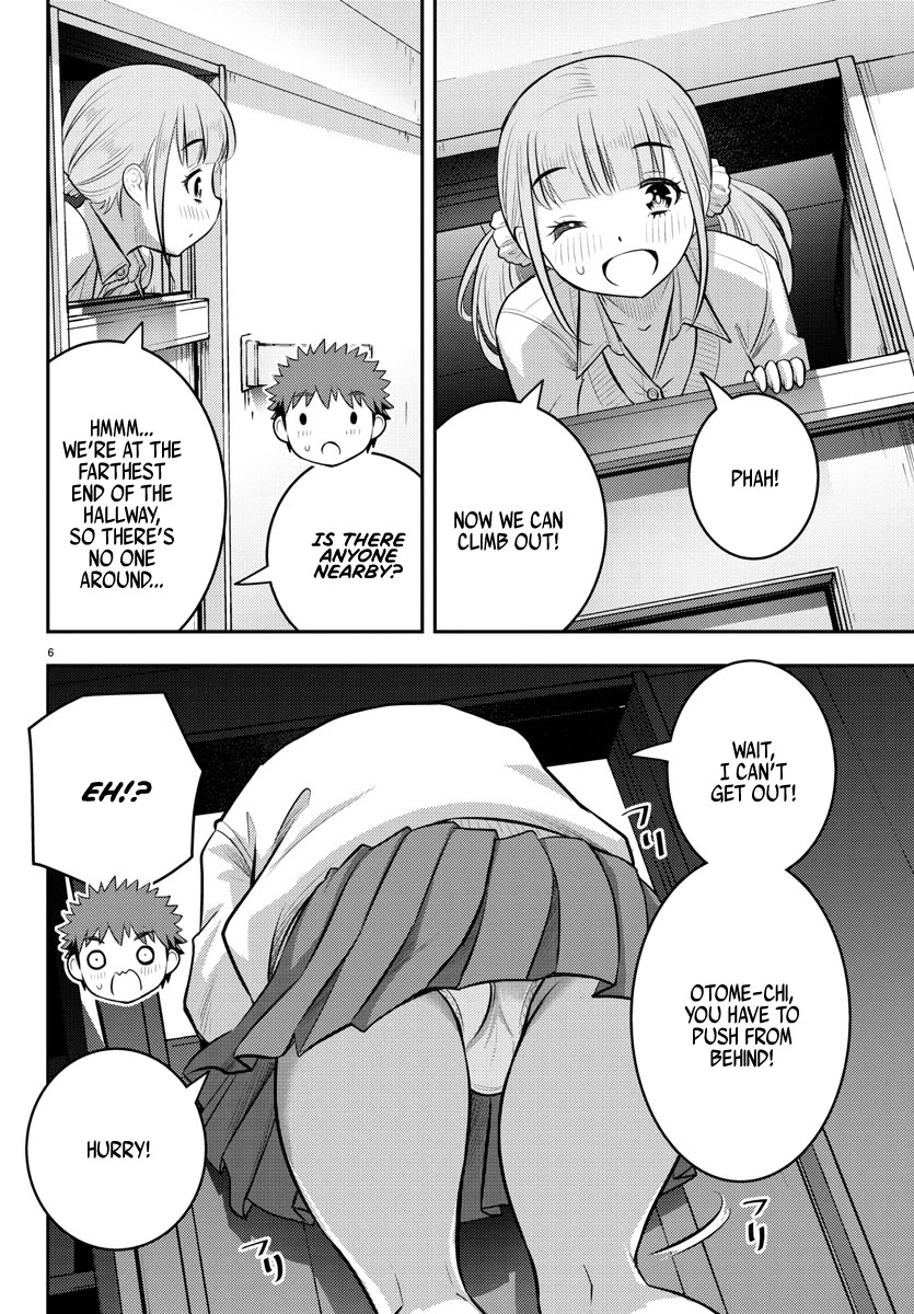 Yankee JK KuzuHana-chan Chapter 96 page 6 - Chapter 96: The Great Escape