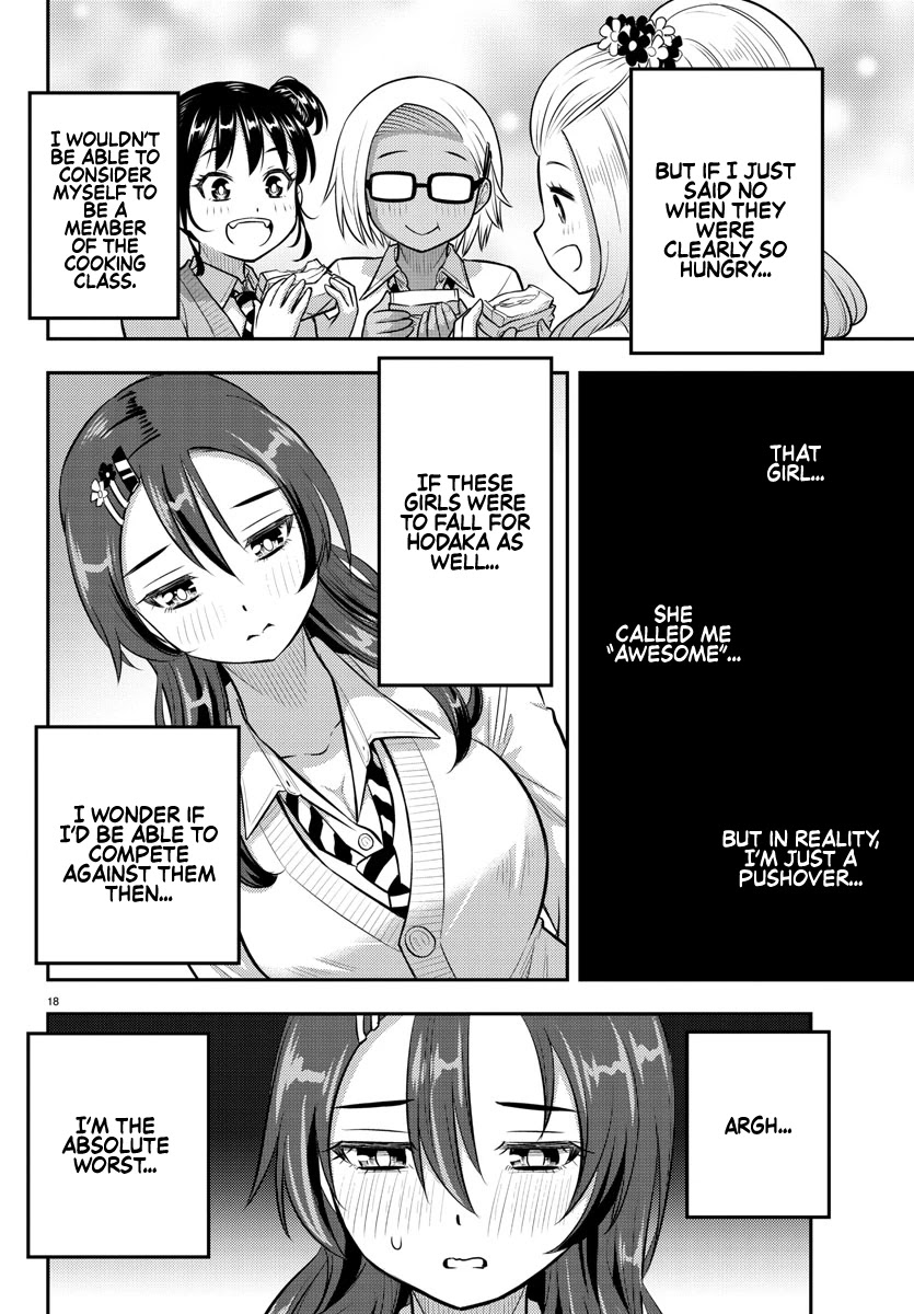 Yankee JK KuzuHana-chan Chapter 97 page 18 - Chapter 97: The Childhood Friend is Concerned