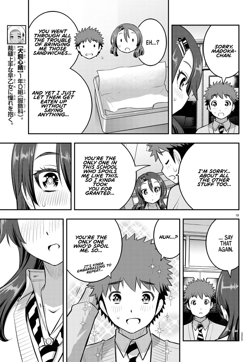 Yankee JK KuzuHana-chan Chapter 97 page 19 - Chapter 97: The Childhood Friend is Concerned