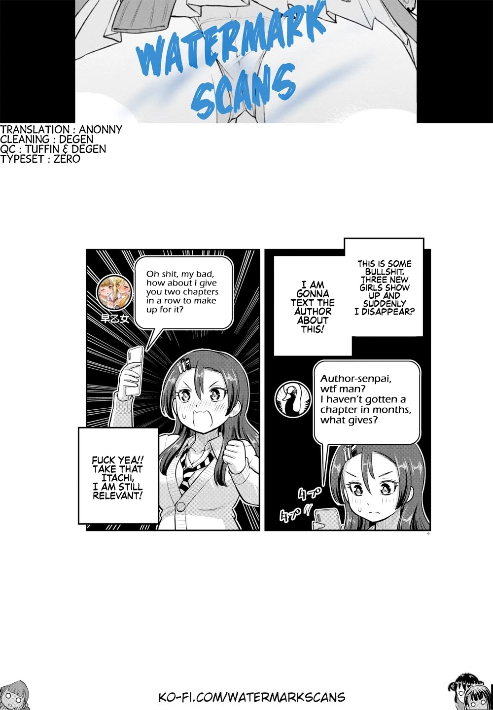 Yankee JK KuzuHana-chan Chapter 97 page 21 - Chapter 97: The Childhood Friend is Concerned