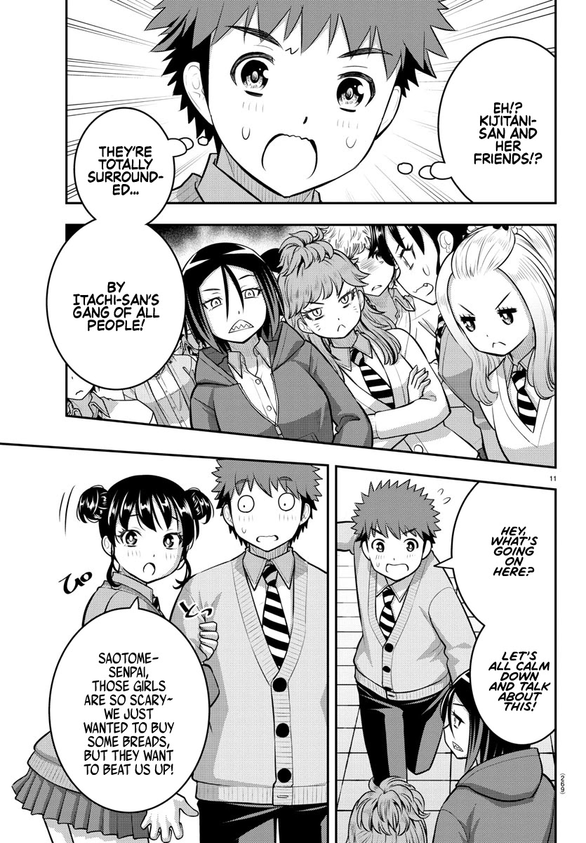 Yankee JK KuzuHana-chan Chapter 98 page 11 - Chapter 98: New Girls & Old Girls