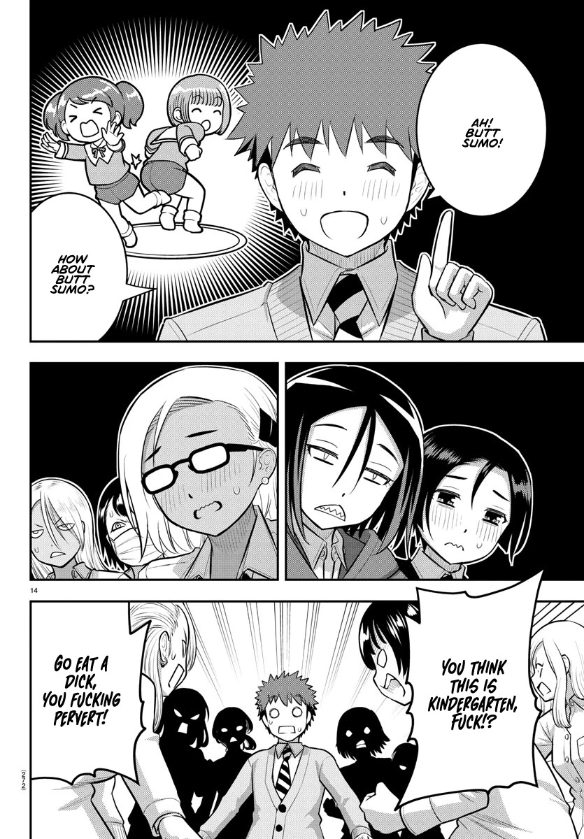 Yankee JK KuzuHana-chan Chapter 98 page 14 - Chapter 98: New Girls & Old Girls