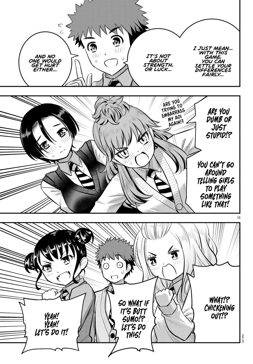 Yankee JK KuzuHana-chan Chapter 98 page 15 - Chapter 98: New Girls & Old Girls