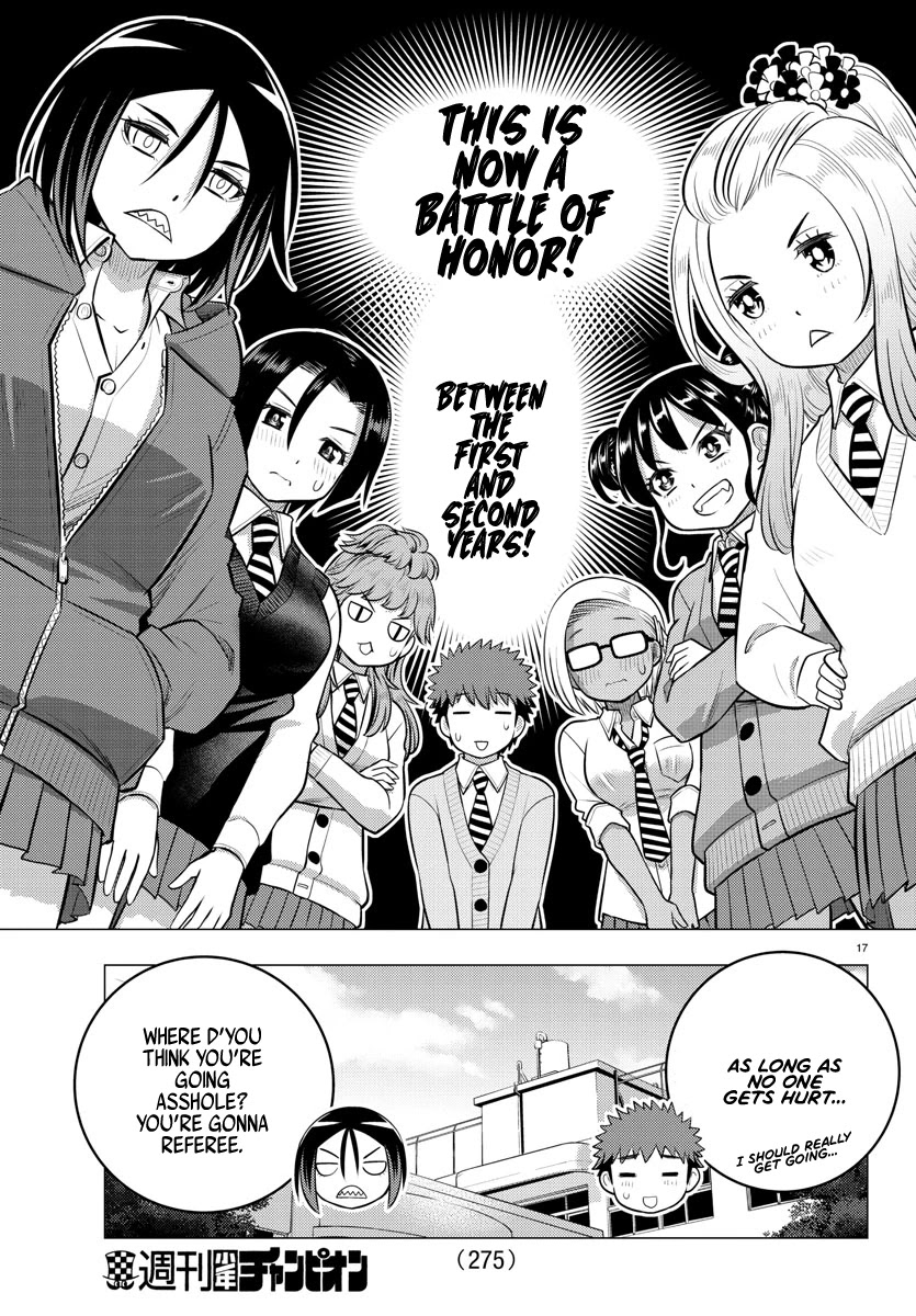 Yankee JK KuzuHana-chan Chapter 98 page 17 - Chapter 98: New Girls & Old Girls