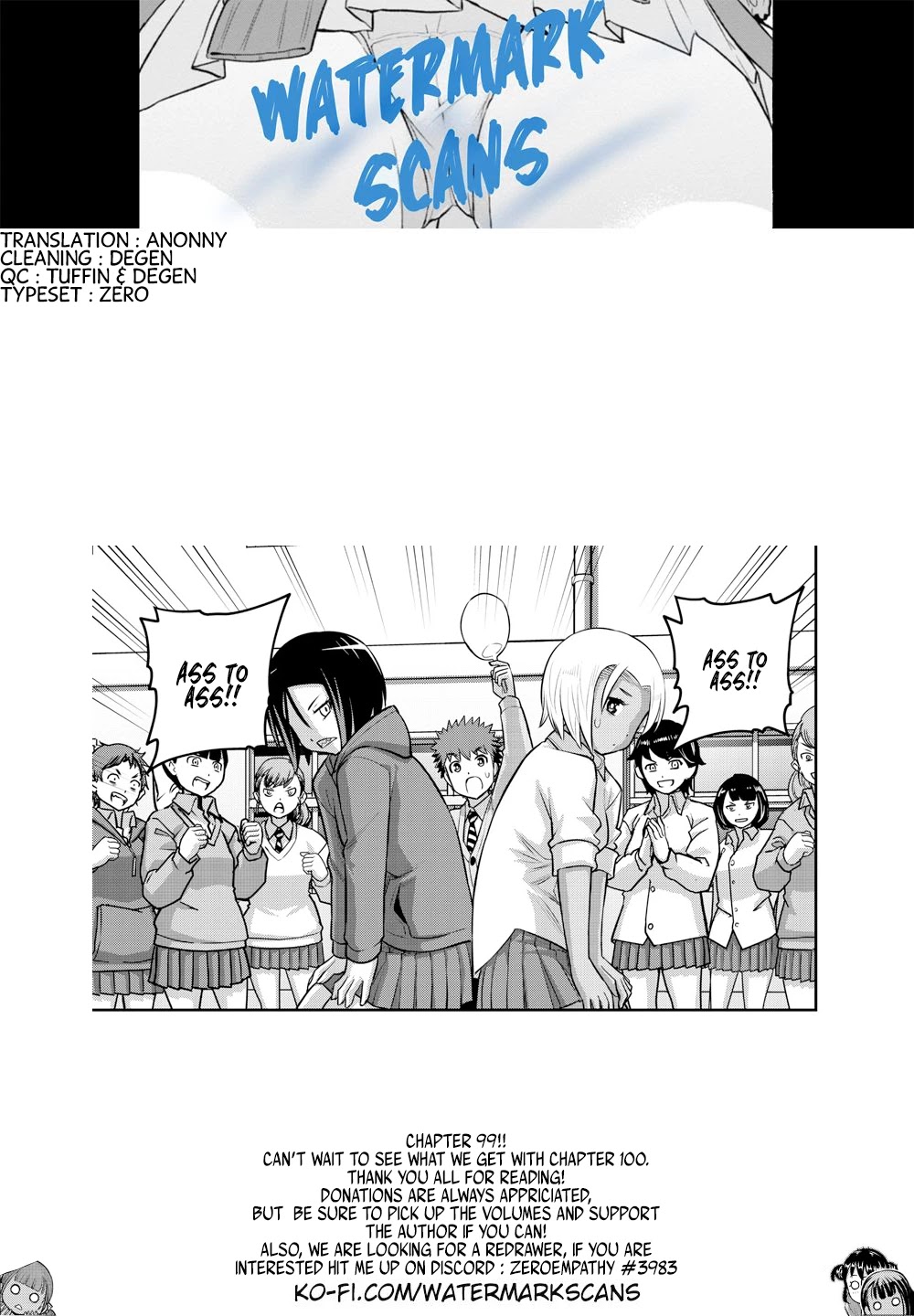 Yankee JK KuzuHana-chan Chapter 99 page 21 - Chapter 99: From foes to Friends