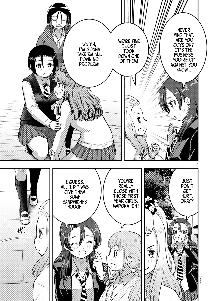 Yankee JK KuzuHana-chan Chapter 99 page 3 - Chapter 99: From foes to Friends