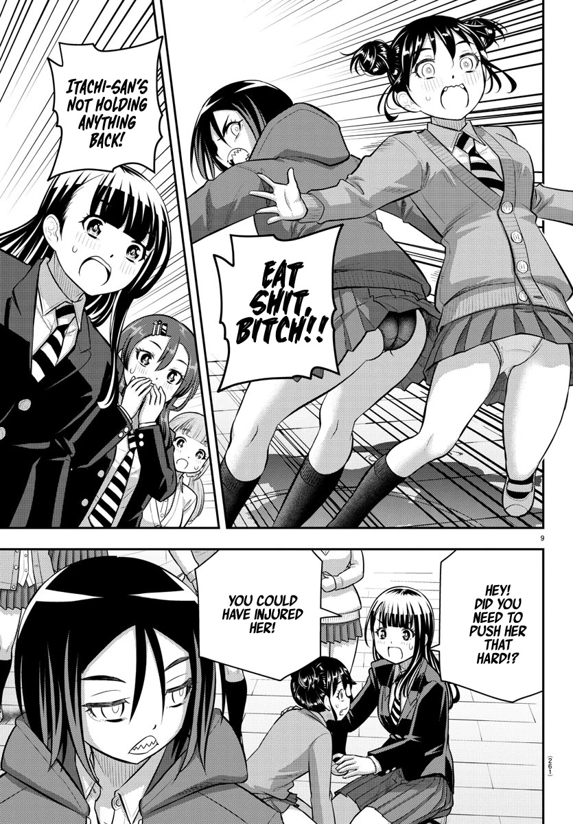 Yankee JK KuzuHana-chan Chapter 99 page 9 - Chapter 99: From foes to Friends