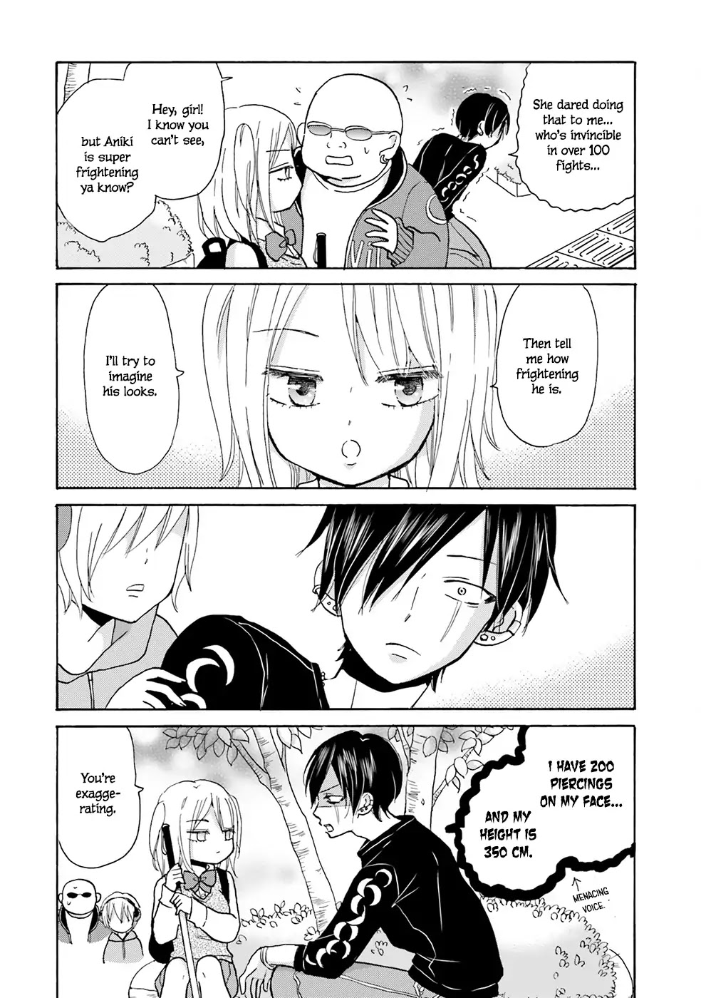Yankee-kun and the White Cane Girl Chapter 1 page 7 - Chapter 1