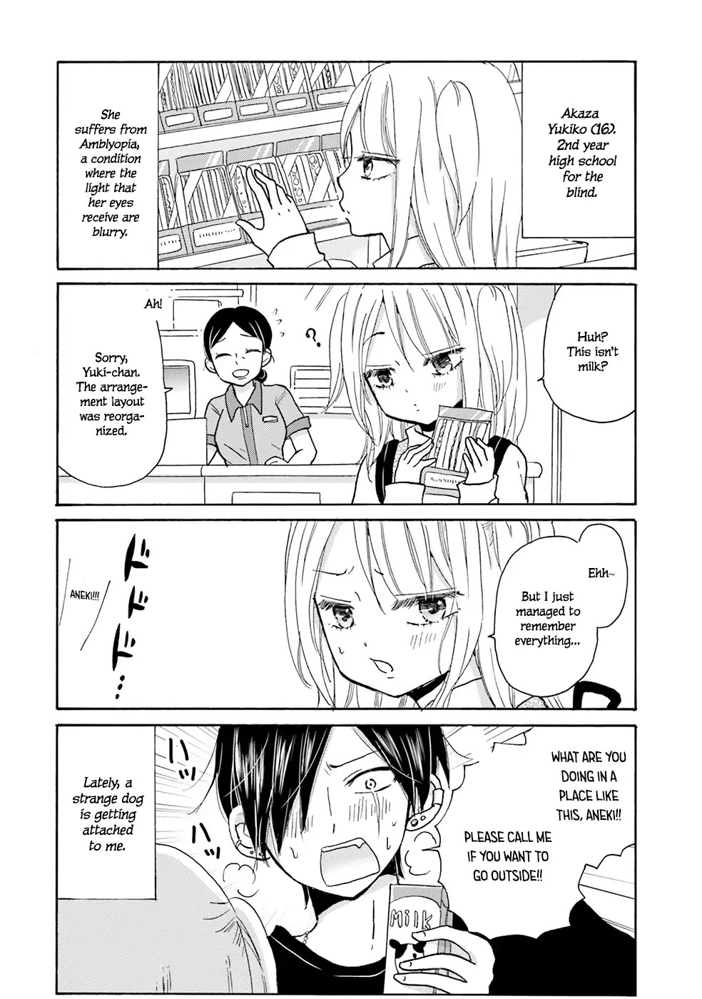 Yankee-kun and the White Cane Girl Chapter 1 page 9 - Chapter 1