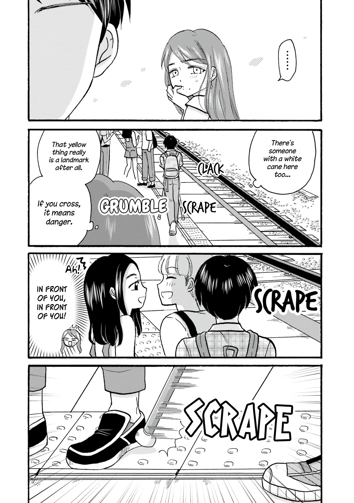 Yankee-kun and the White Cane Girl Chapter 100 page 10 - Chapter 100: Invisible ①