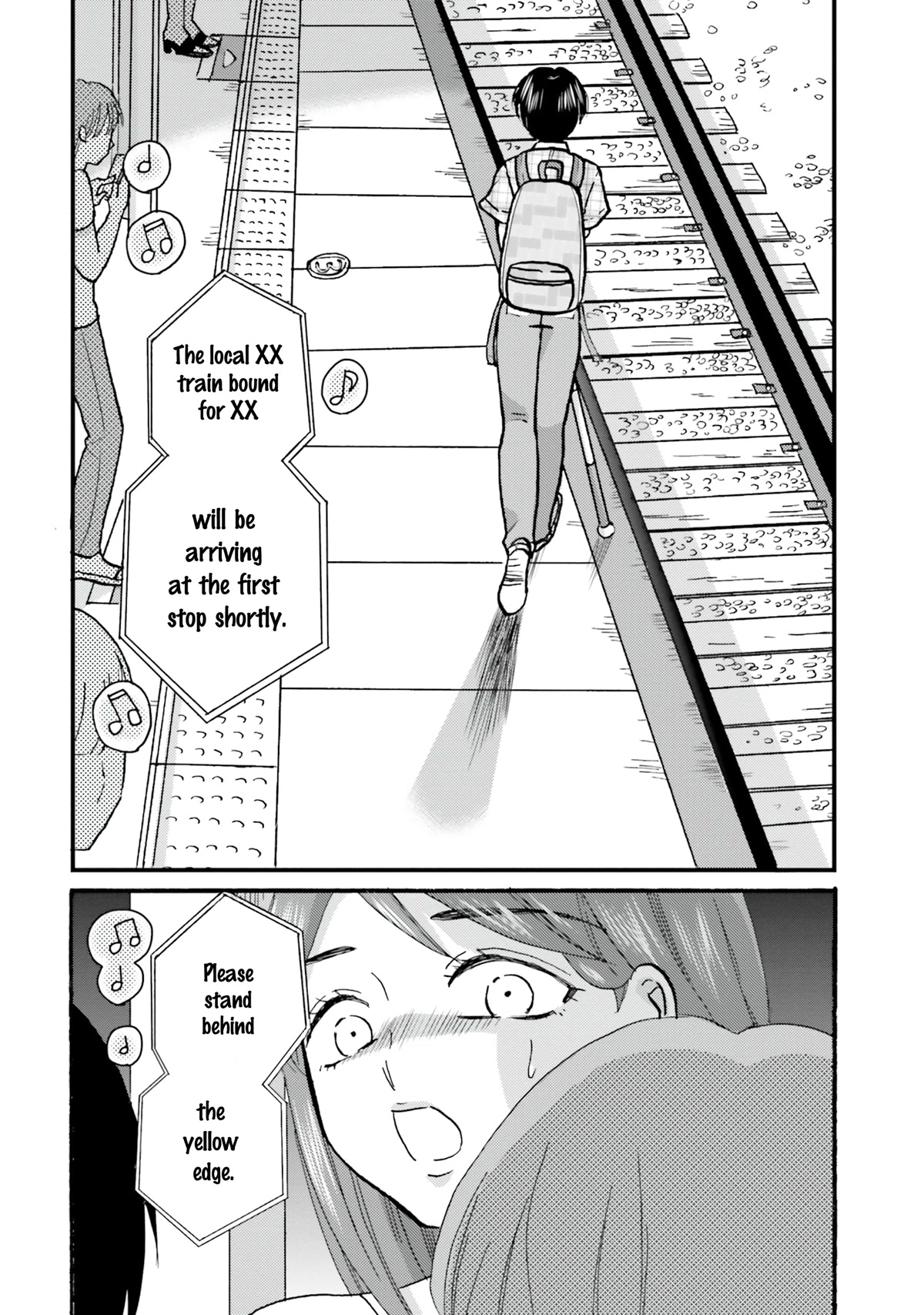 Yankee-kun and the White Cane Girl Chapter 100 page 14 - Chapter 100: Invisible ①