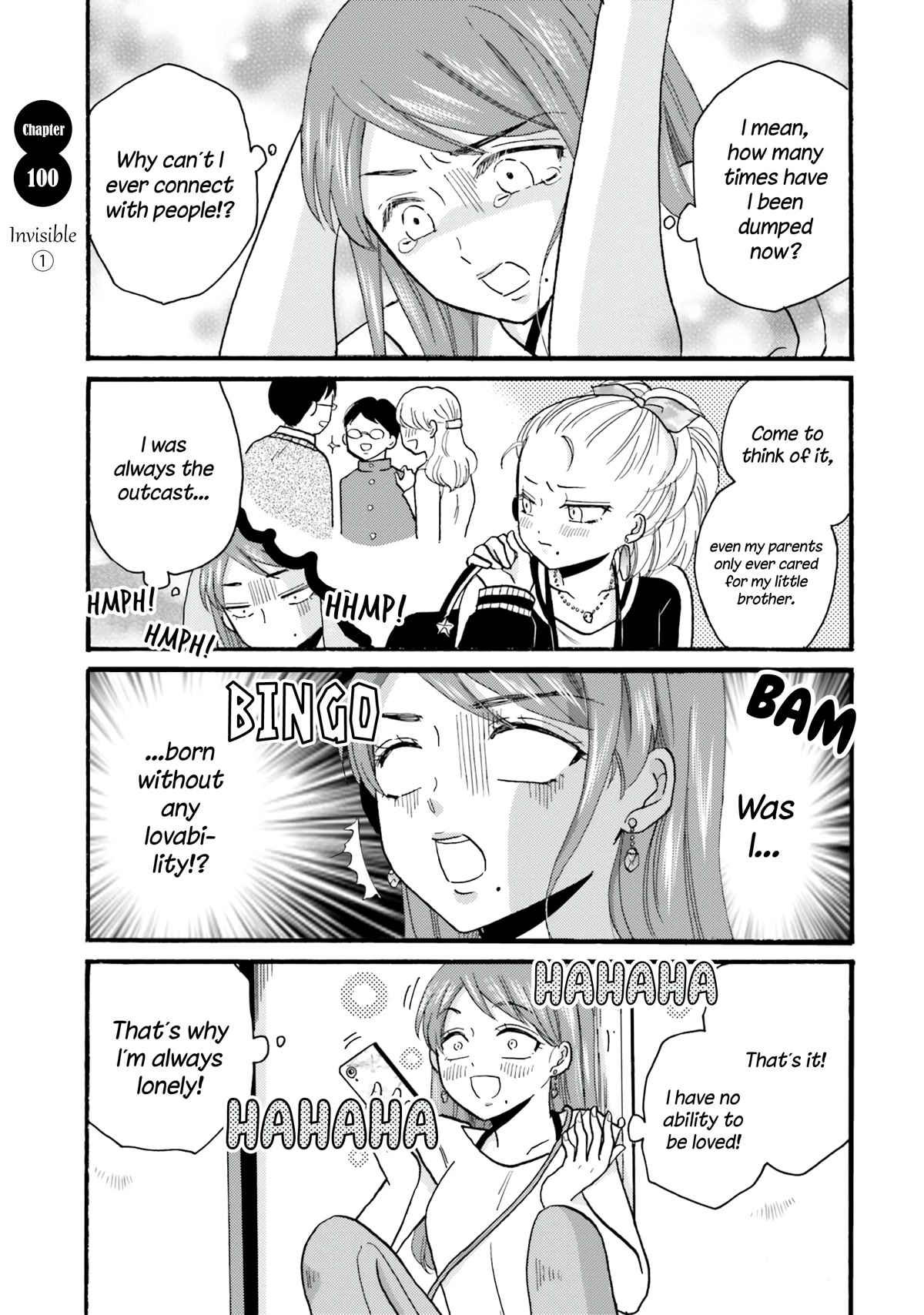Yankee-kun and the White Cane Girl Chapter 100 page 3 - Chapter 100: Invisible ①