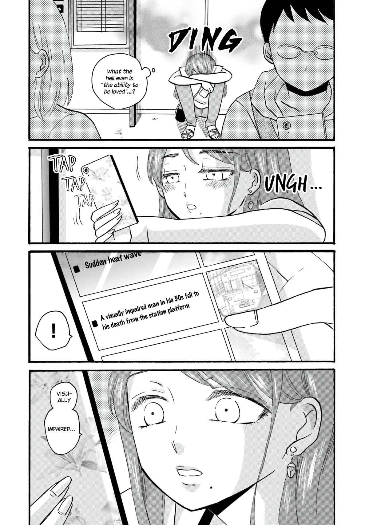 Yankee-kun and the White Cane Girl Chapter 100 page 4 - Chapter 100: Invisible ①