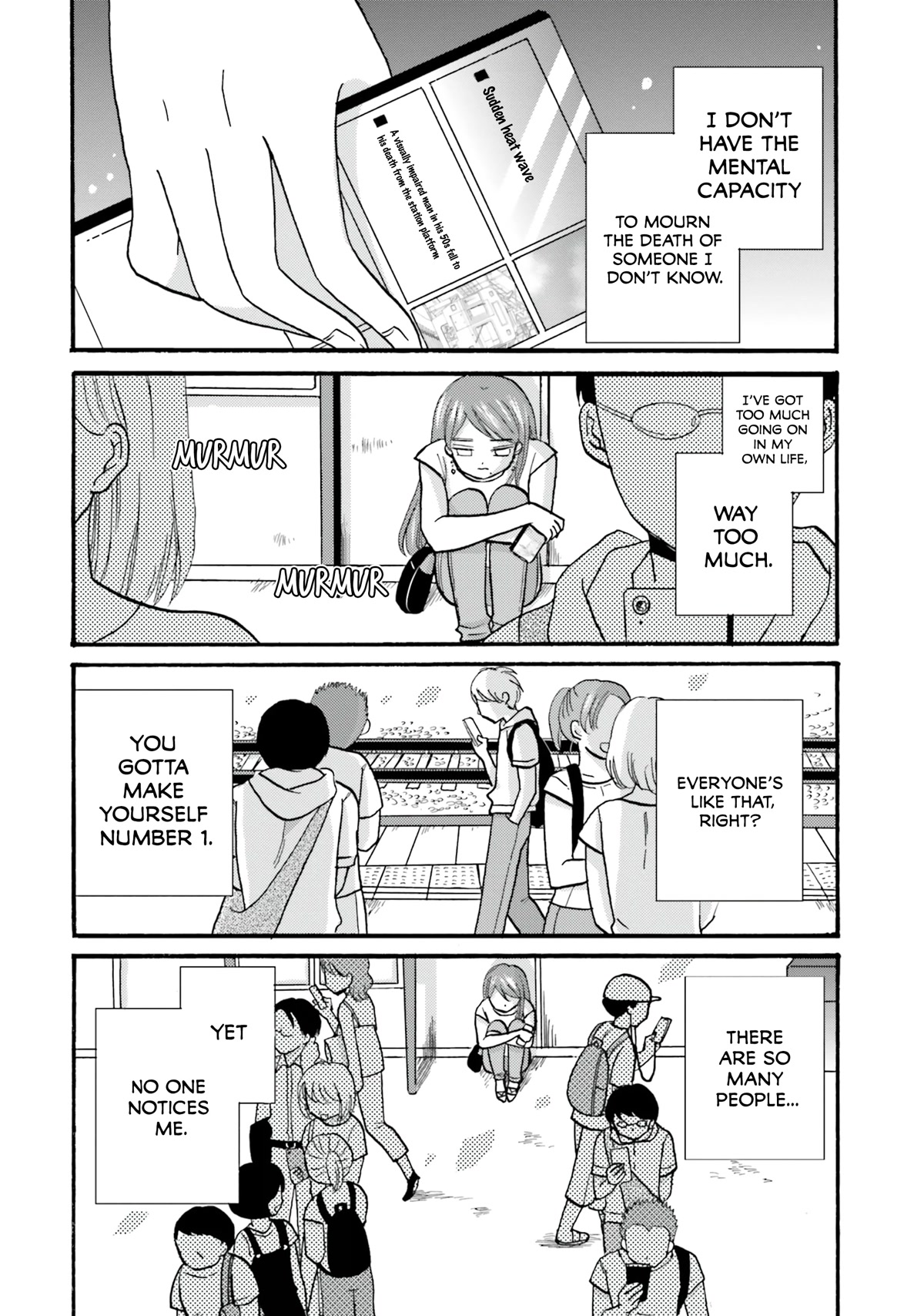Yankee-kun and the White Cane Girl Chapter 100 page 6 - Chapter 100: Invisible ①