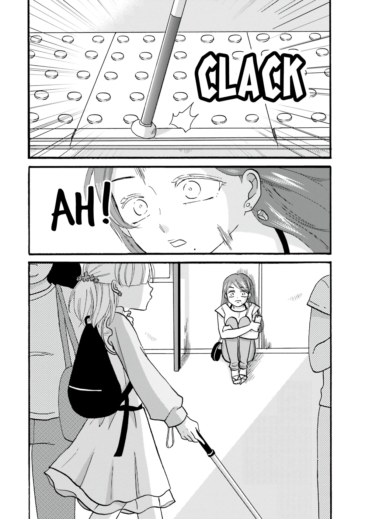 Yankee-kun and the White Cane Girl Chapter 100 page 8 - Chapter 100: Invisible ①